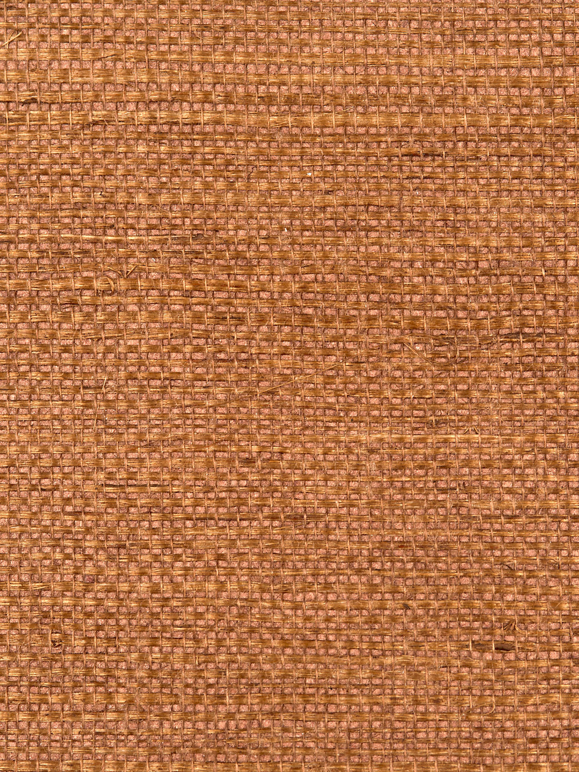 Simply Sisal - Cinnabar - Scalamandre Wallpaper