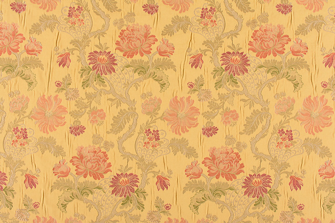 Palazzo Pamphily Lampas - Golden Spice - Scalamandre Fabric