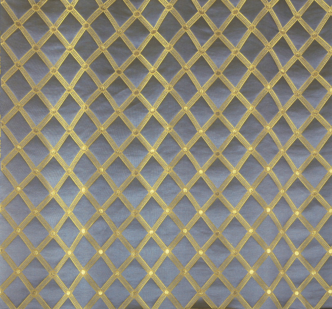 Reale Diamond - Blue Jay - Scalamandre Fabric
