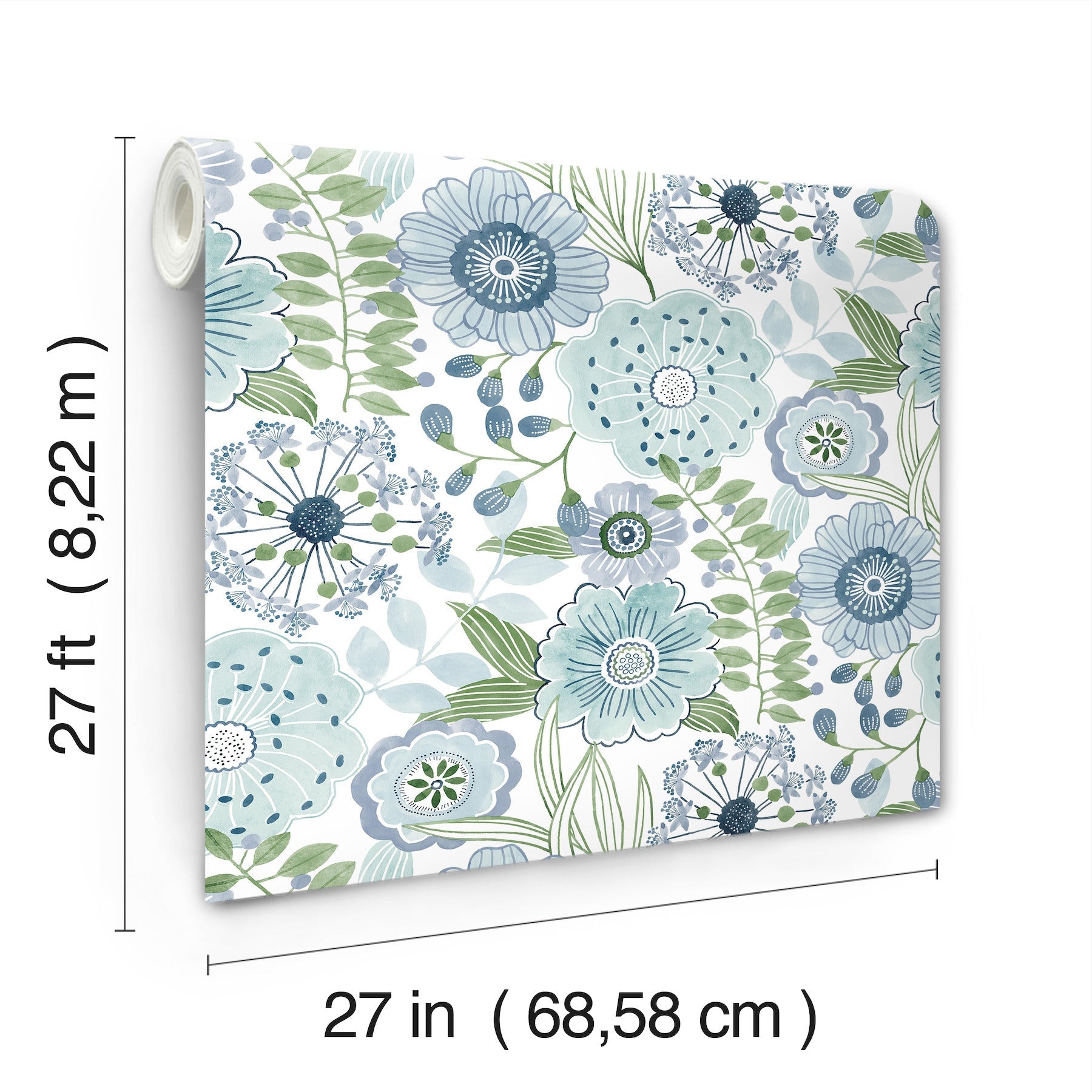 artistic-bouquet-wallpaper-alpine-leaf-york-wallcoverings-zm2892
