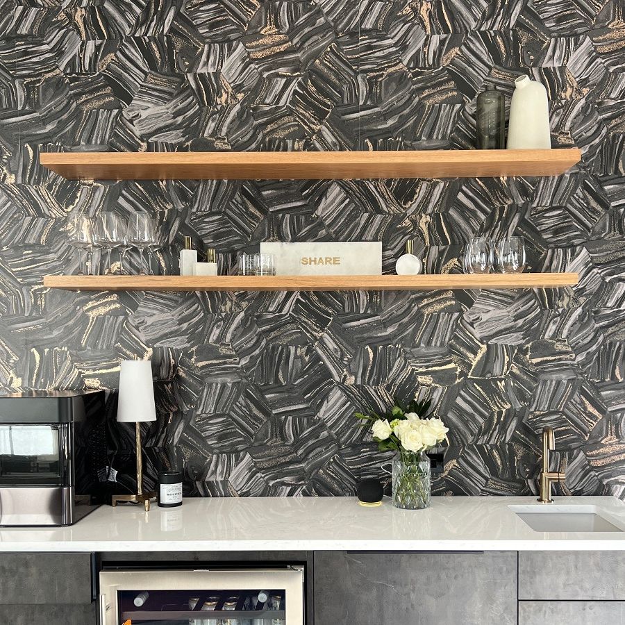 Agate - AGA-008 BRONZITE - Innovations Wallcovering - Innovations Wallpaper