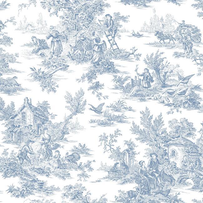 champagne-toile-wallpaper-blue-white-york-wallcoverings-at4229