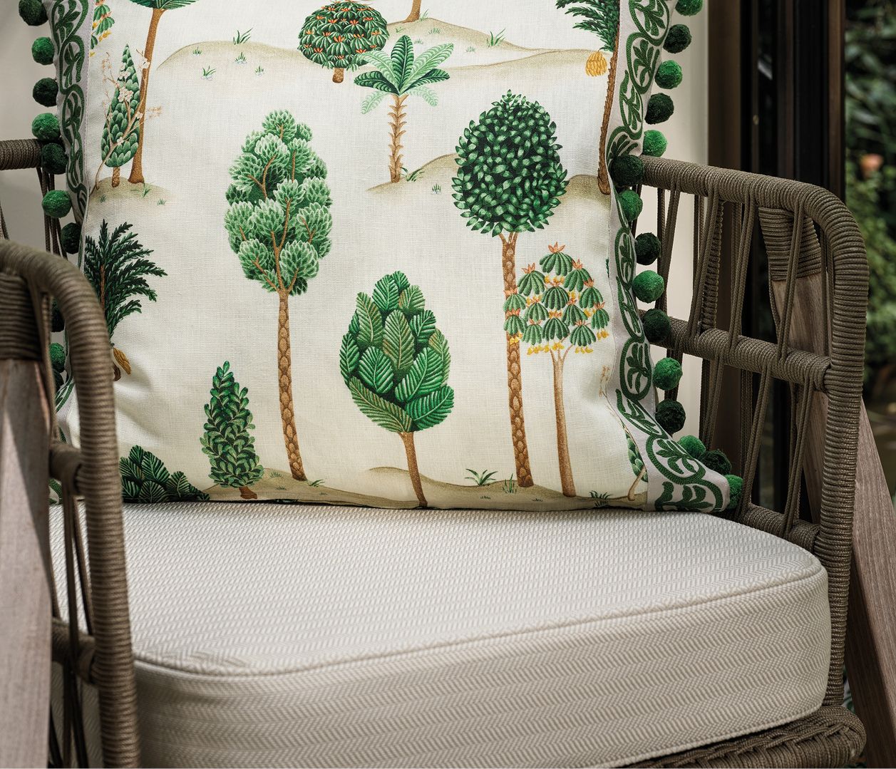 Alfresco Beachcomber Silver - Osborne & Little - F7865-06 Fabric