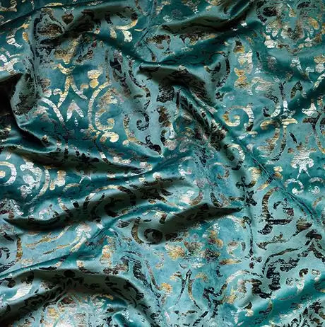 Bargello Velvets Belem Chocolate - Nina Campbell - NCF4212-02 Fabric