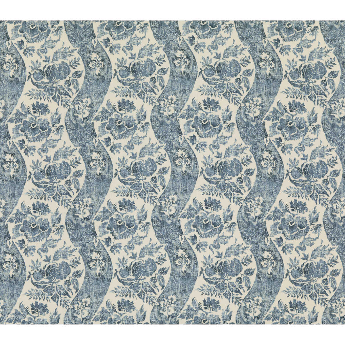 Caldbeck - Indigo/Ivory - G P & J BAKER Fabric