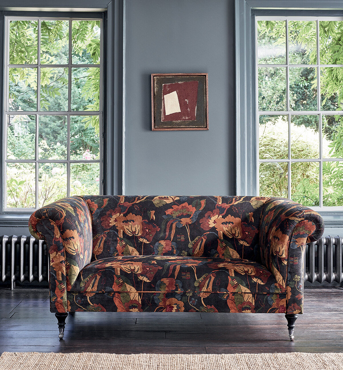 California Velvet - Denim/Mole - G P & J Baker Fabric