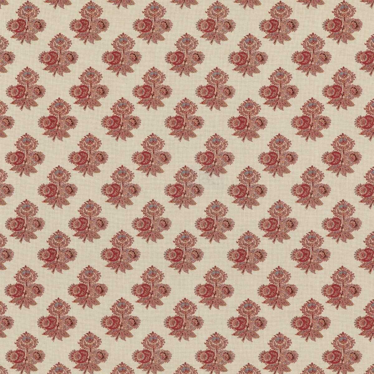 Poppy Paisley - Red - G P & J BAKER Fabric