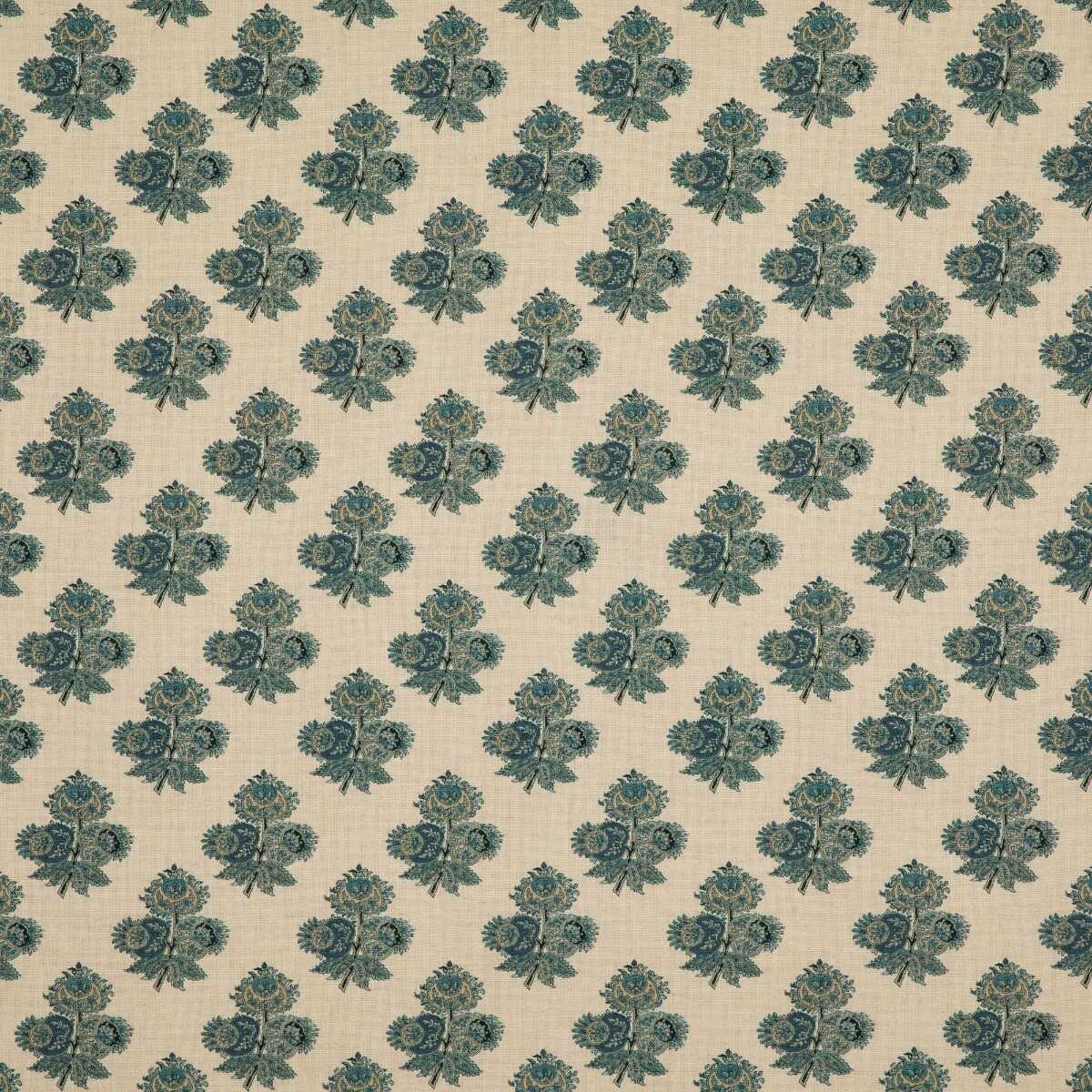 Poppy Paisley - Indigo - G P & J BAKER Fabric