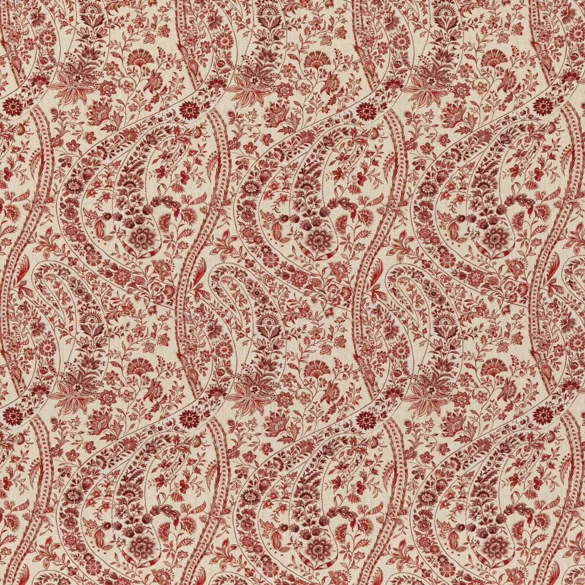 Bukhara Paisley - Red - G P & J BAKER Fabric