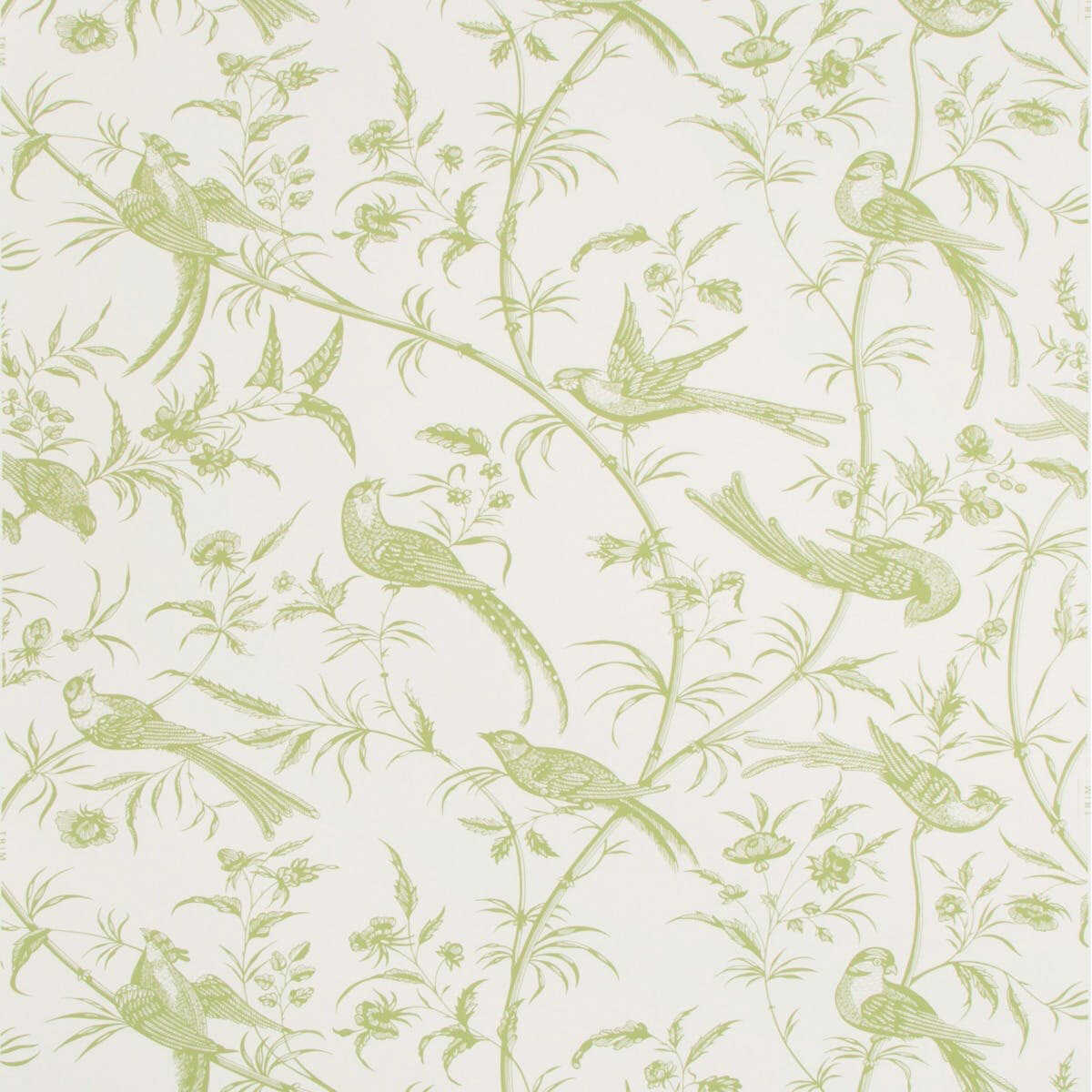 Bengali - Leaf - BRUNSCHWIG & FILS Wallpaper