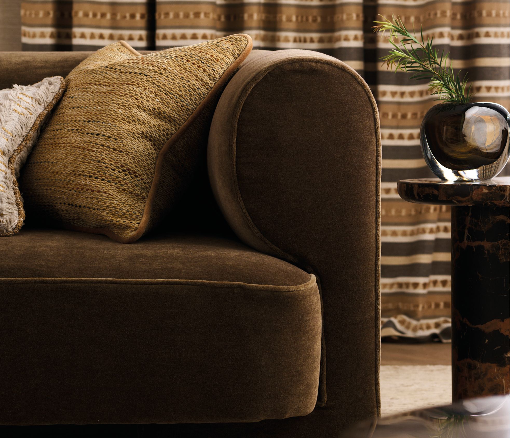 Caraballo Cordillera Camel - Osborne & Little - F8043-01 Fabric