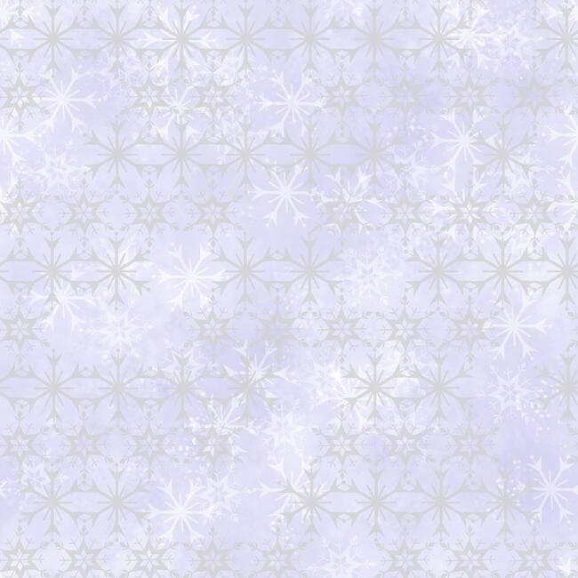 Disney Frozen 2 Snowflake Wallpaper - Purple - York Wallcoverings - DI0961
