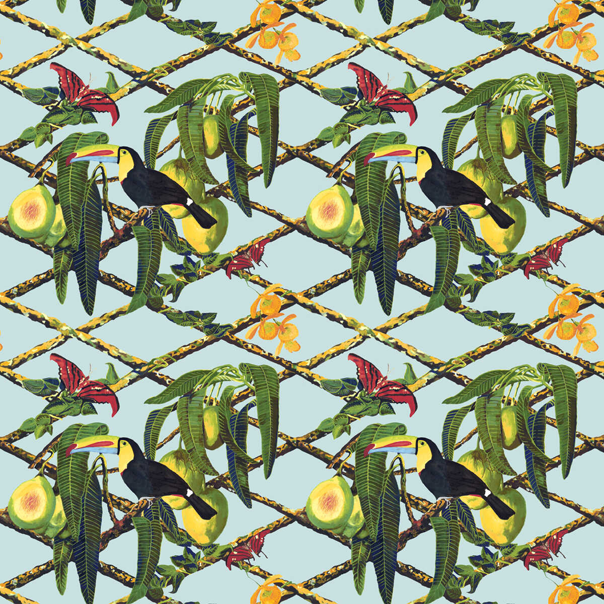 Tucan - Original - GASTON Y DANIELA Fabric
