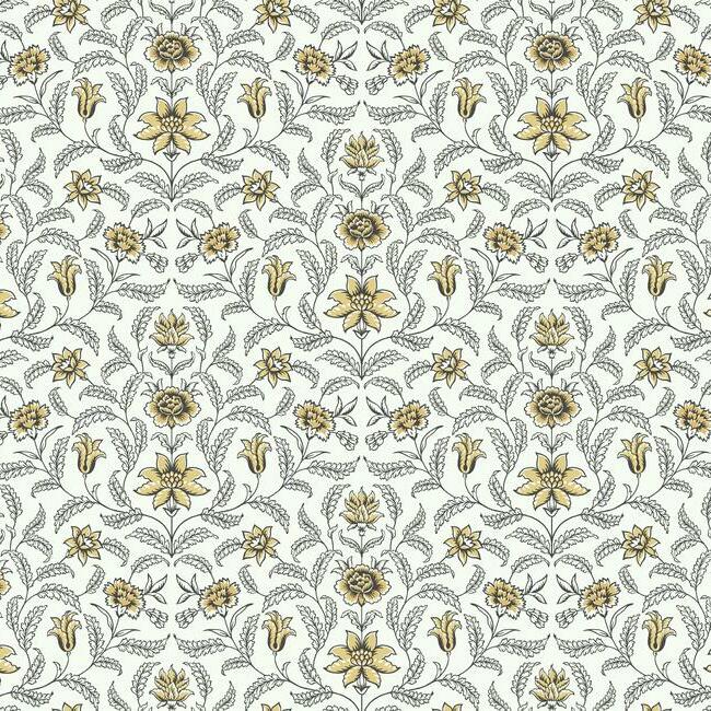 vintage-blooms-wallpaper-yellow-york-wallcoverings-gr5983