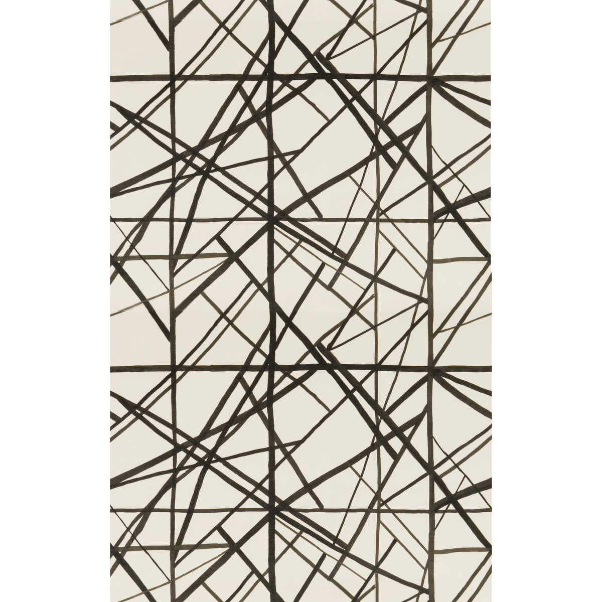 Channels Velvet - Ebony/Ivory - LEE JOFA MODERN Fabric