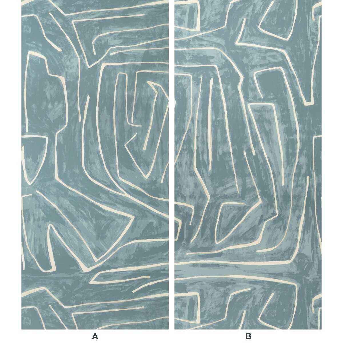 Gwp3501150 Graffito Deep Sky Lee Jofa Modern Wallpaper
