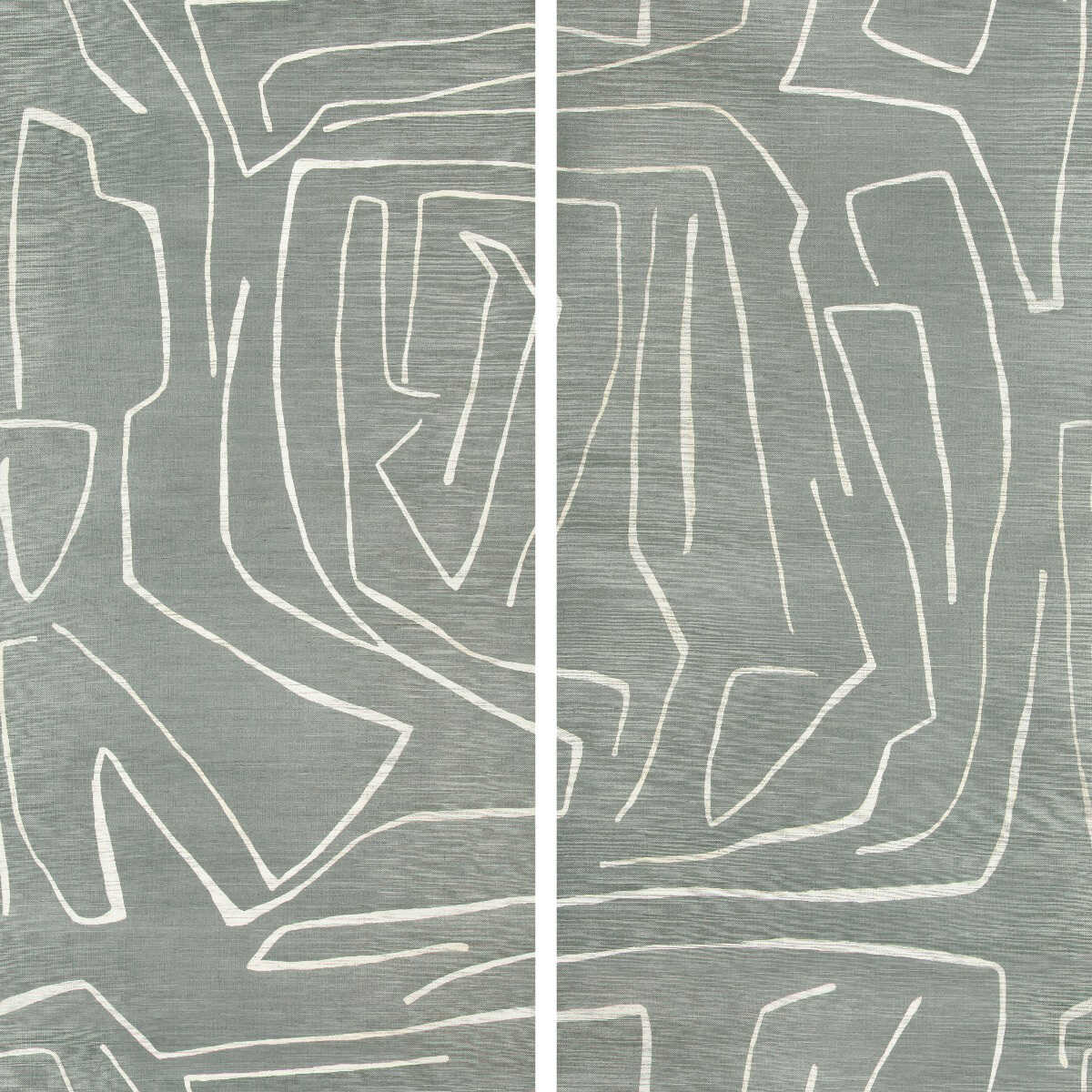 Graffito Ii - Denim - LEE JOFA MODERN Wallpaper