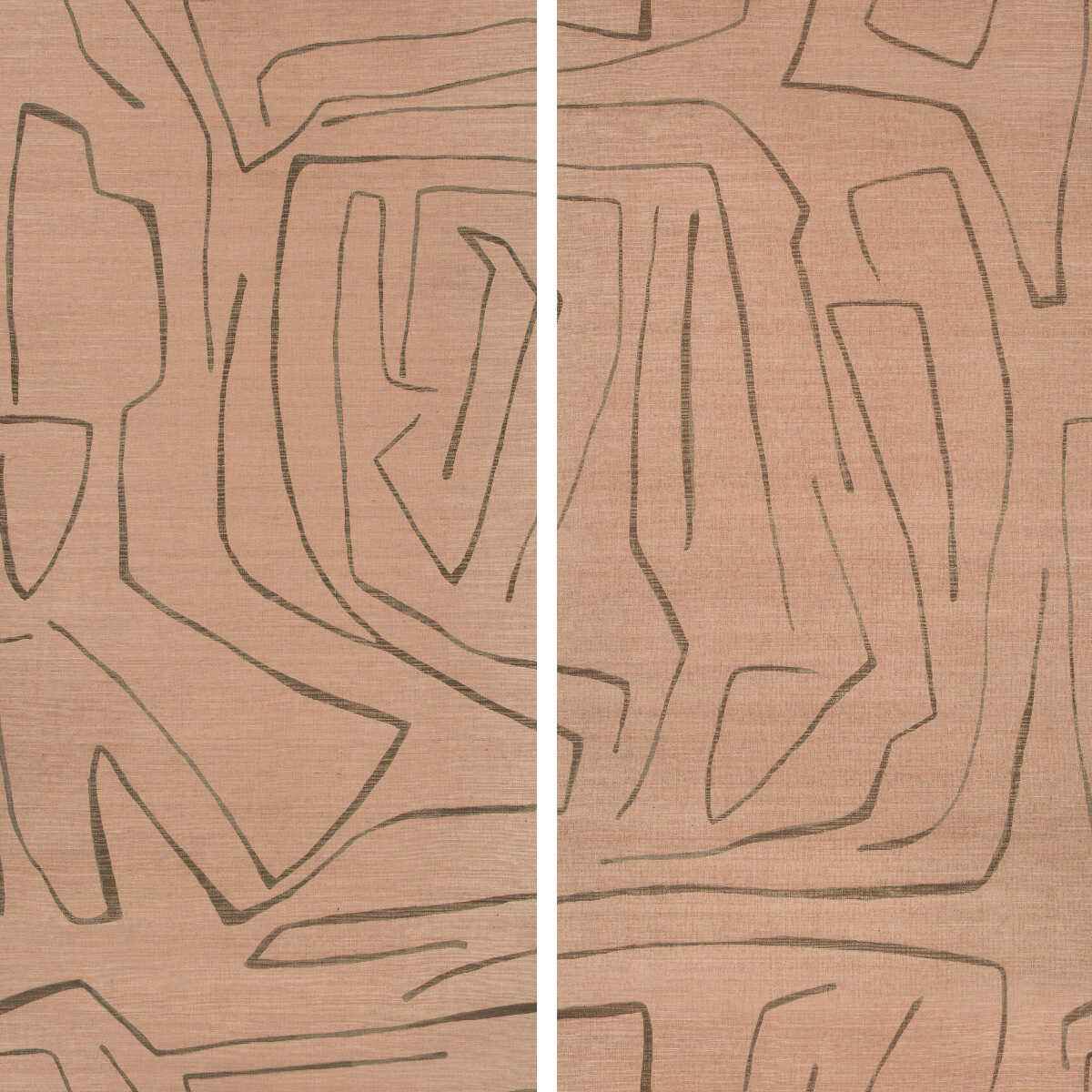 Gwp37207110 Graffito Ii Rosa Lee Jofa Modern Wallpaper