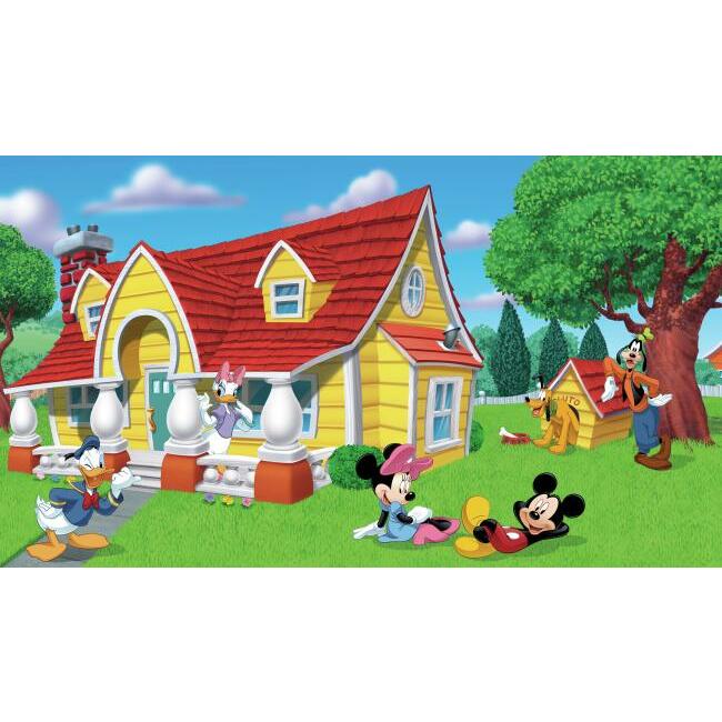 mickey-friends-wall-mural-green-york-wallcoverings-jl1222m