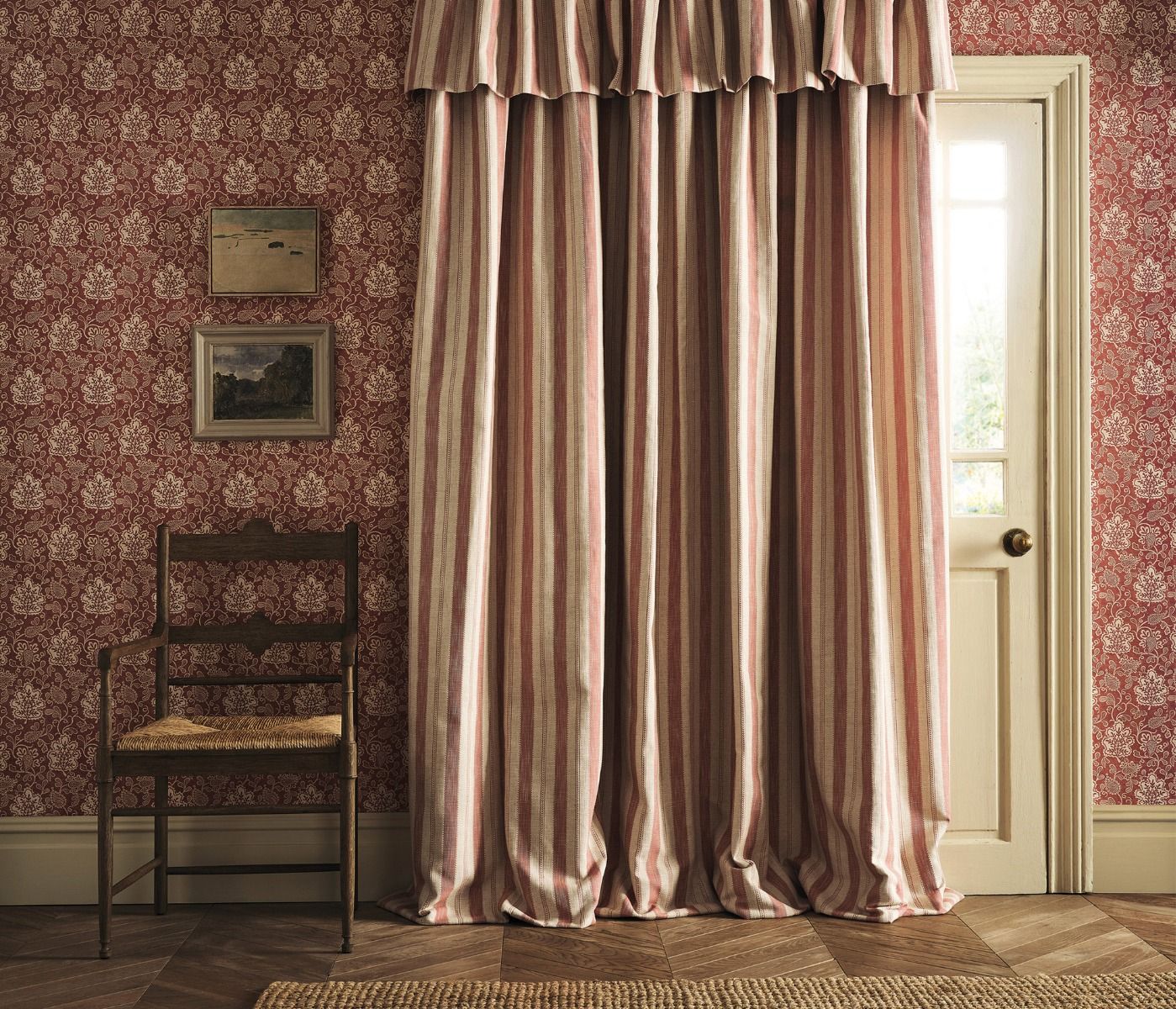 NC Honfleur La Rochelle Indigo - Nina Campbell - NCF4583-05 Fabric