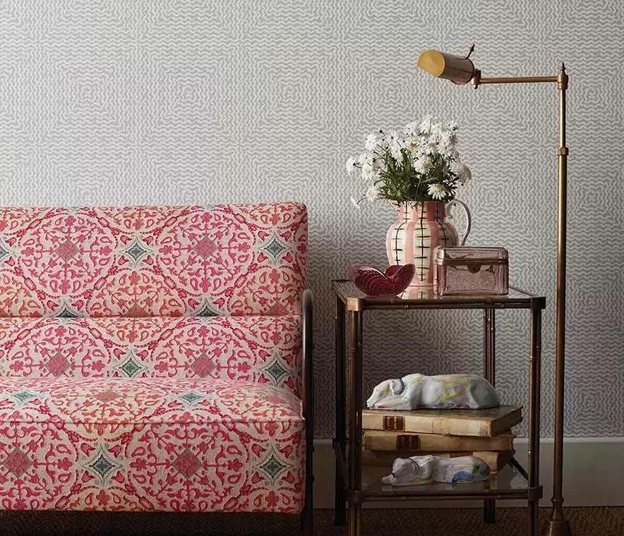 Les Rêves Mourlot Grey - Nina Campbell - NCW4302-01 Wallcovering