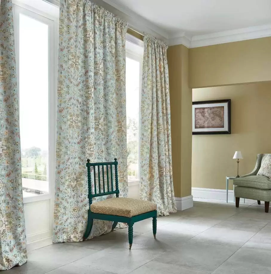 Anatolia Duck Egg - Nina Campbell - NCF4431-01 Fabric