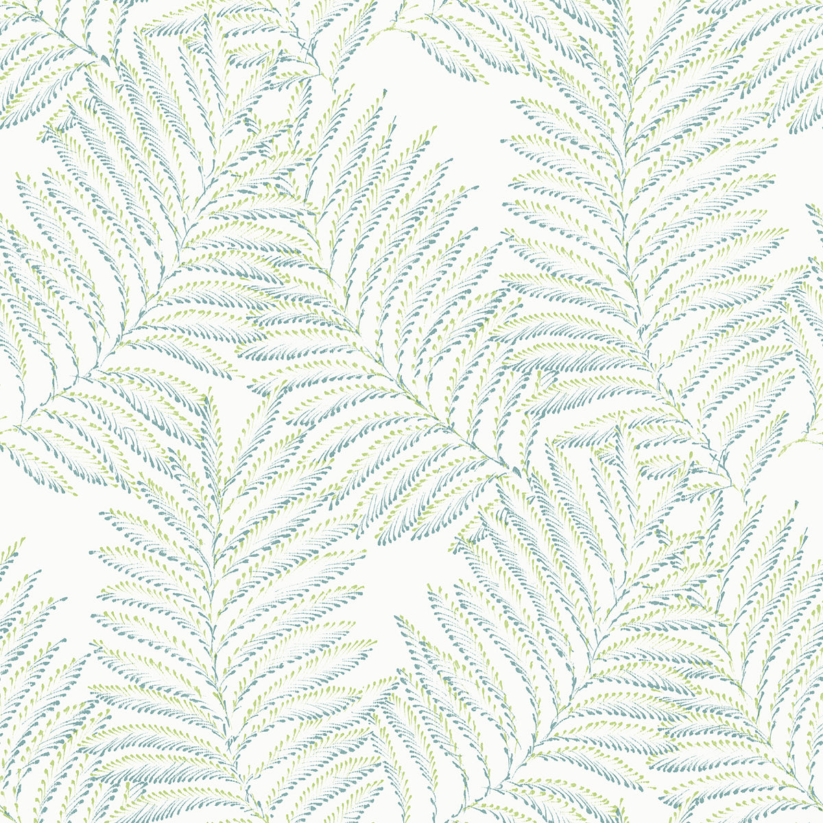 Picture of Finnley Green Inked Fern Wallpaper