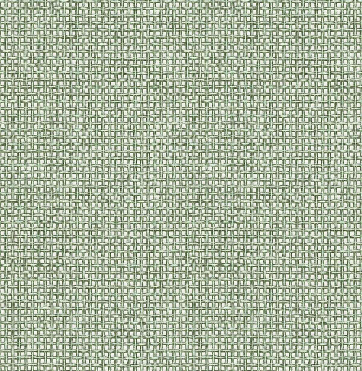 Picture of Zia Green Basketweave Wallpaper