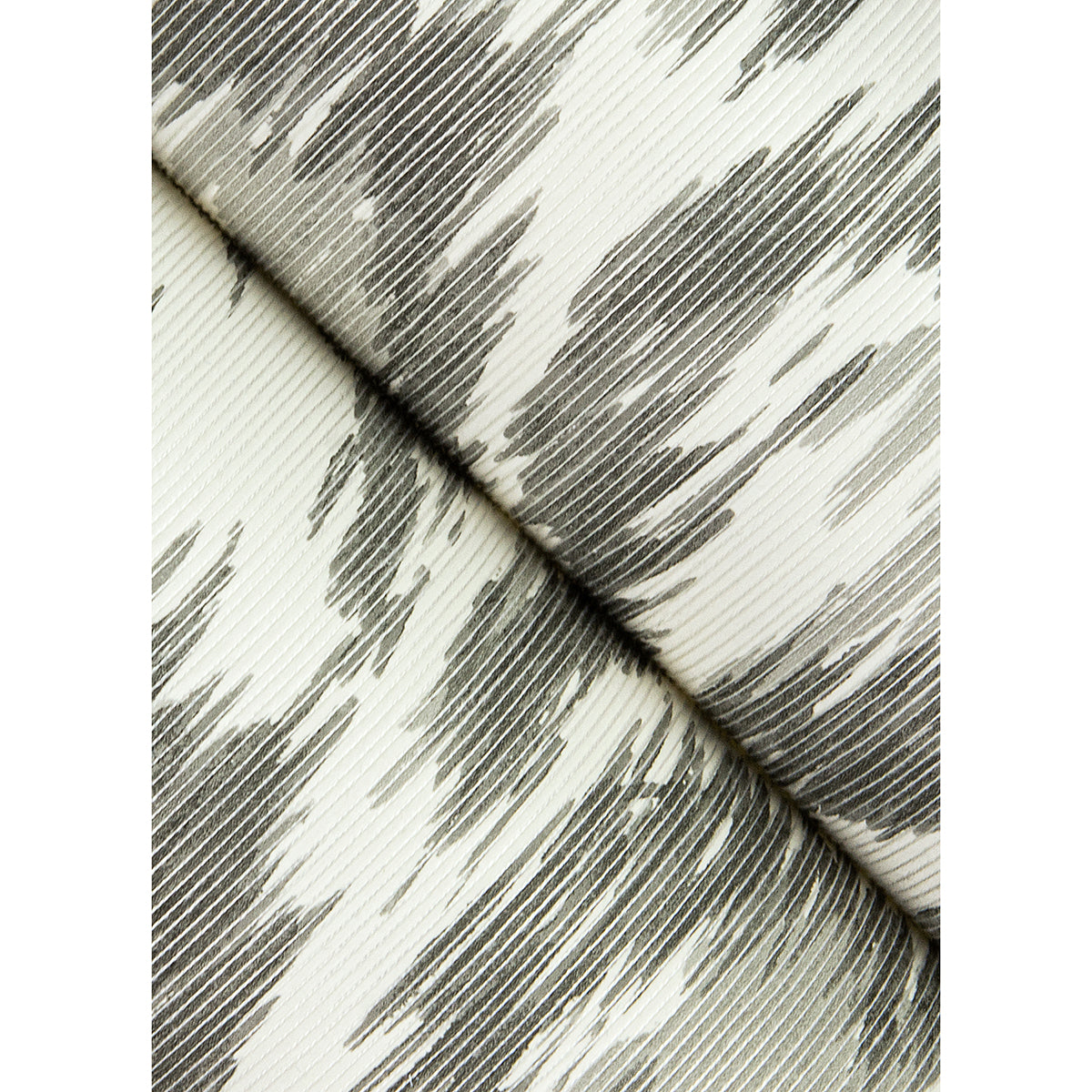 Electra Grey Leopard Spot String Wallpaper - Brewster Wallcovering