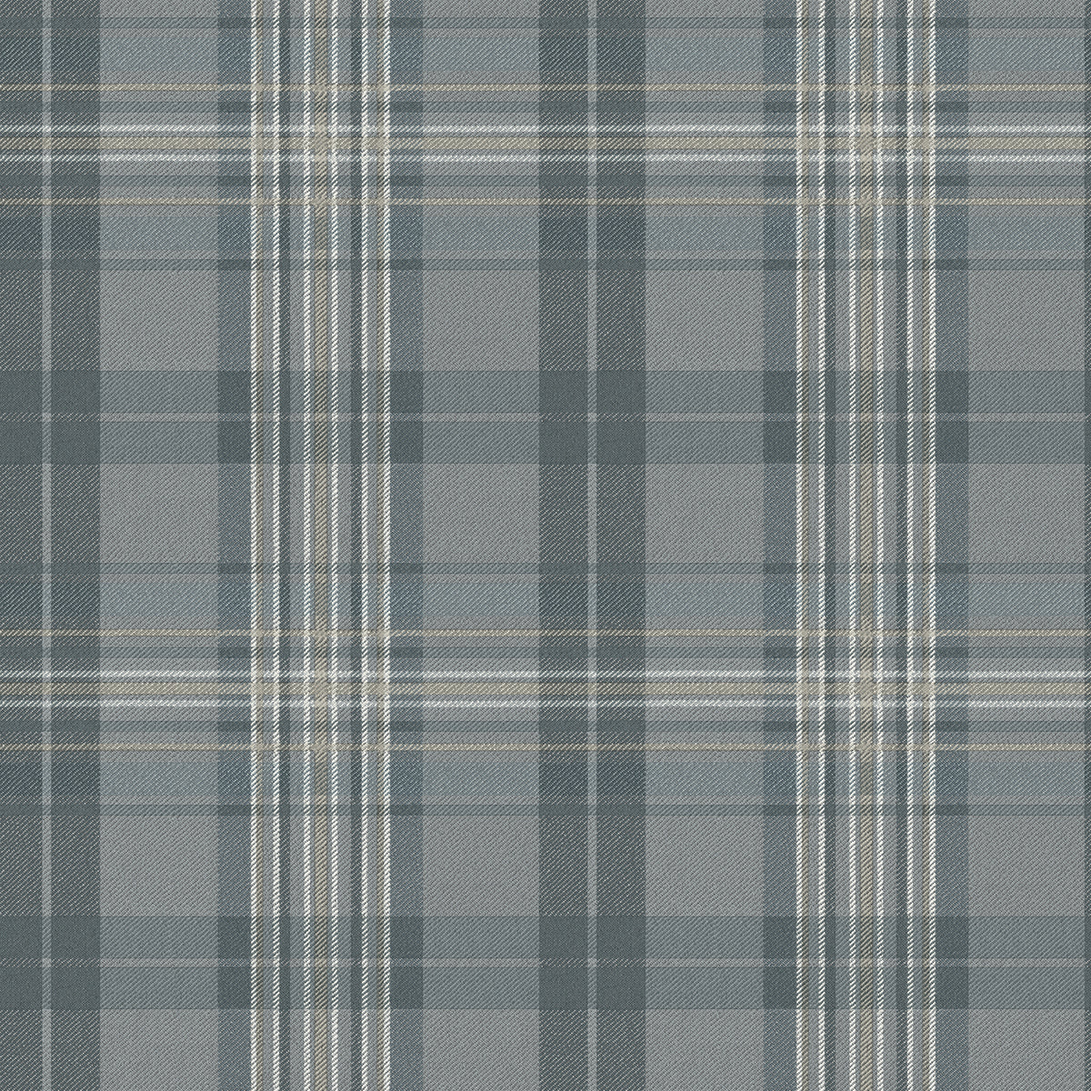 Picture of Austin Slate Plaid Wallpaper