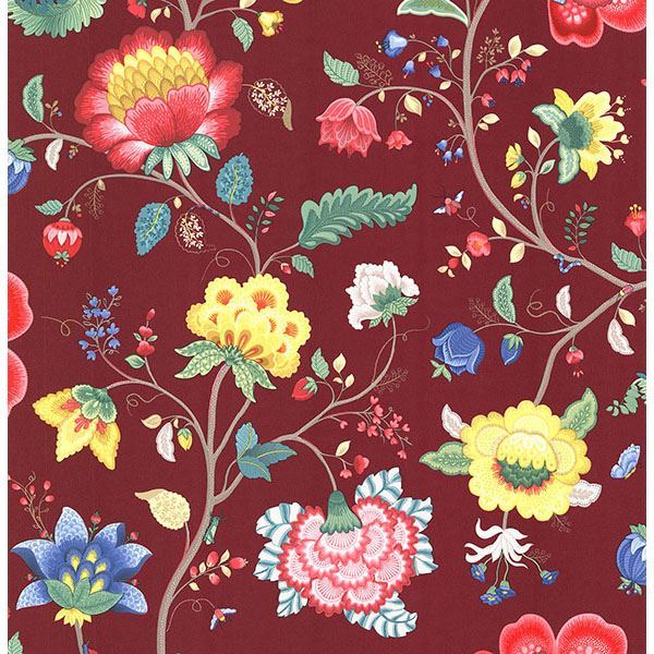 Picture of Epona Burgundy Floral Fantasy