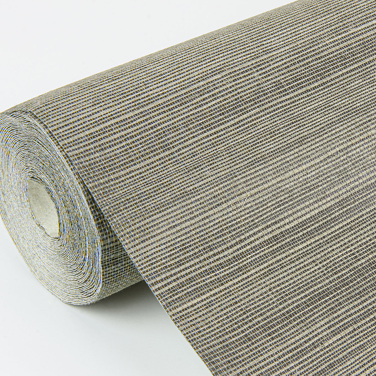 Caihon Green Sisal Grasscloth Wallpaper - Brewster Wallcovering