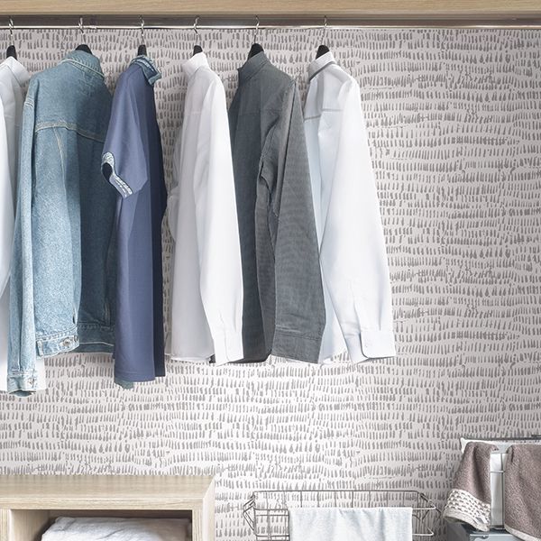 Kylver Grey Peel and Stick Wallpaper - York Wallcovering - NU3387