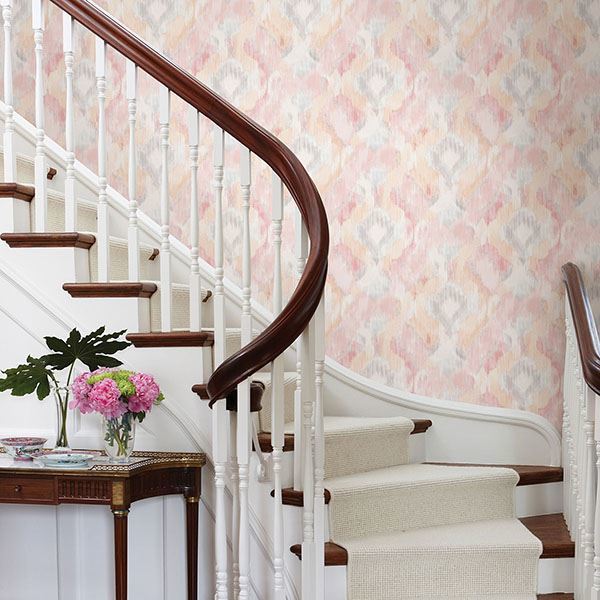 Mirage Petal Wallpaper by Sarah Richardson - Brewster Wallcovering