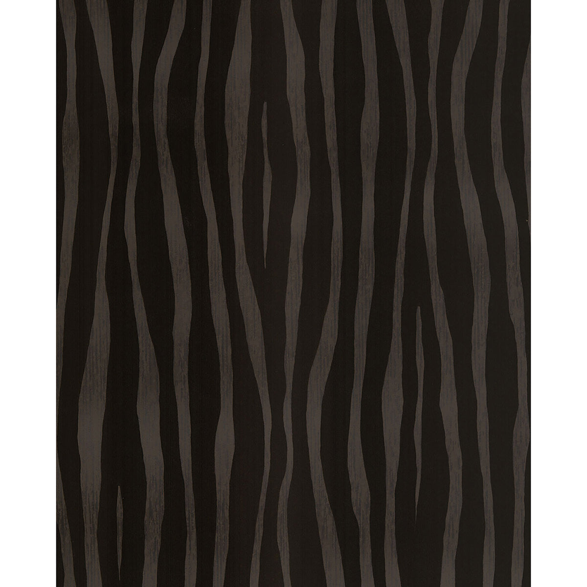 Picture of Burchell Chocolate Zebra Flock Wallpaper