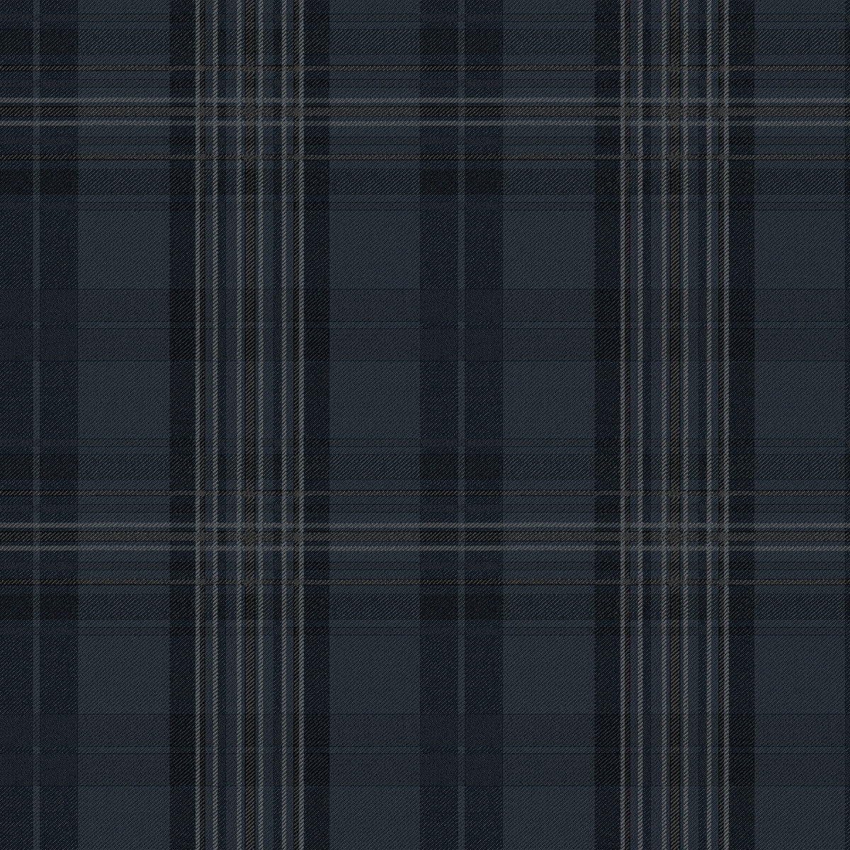 Picture of Austin Navy Plaid Wallpaper