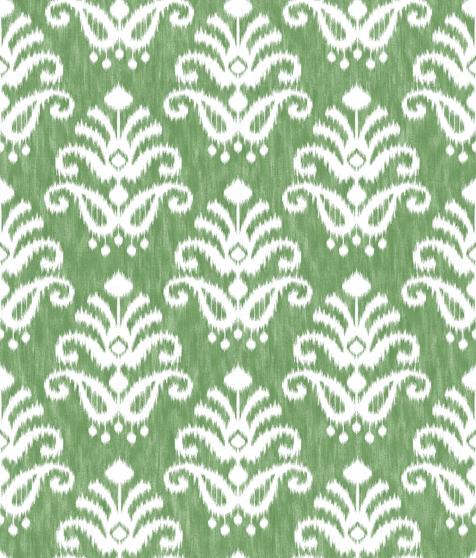 Picture of Keaton Green Medallion Wallpaper