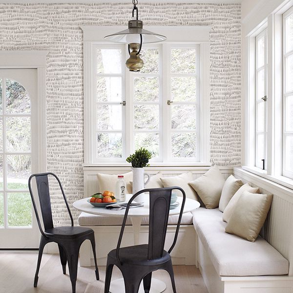 Kylver Grey Peel and Stick Wallpaper - York Wallcovering - NU3387