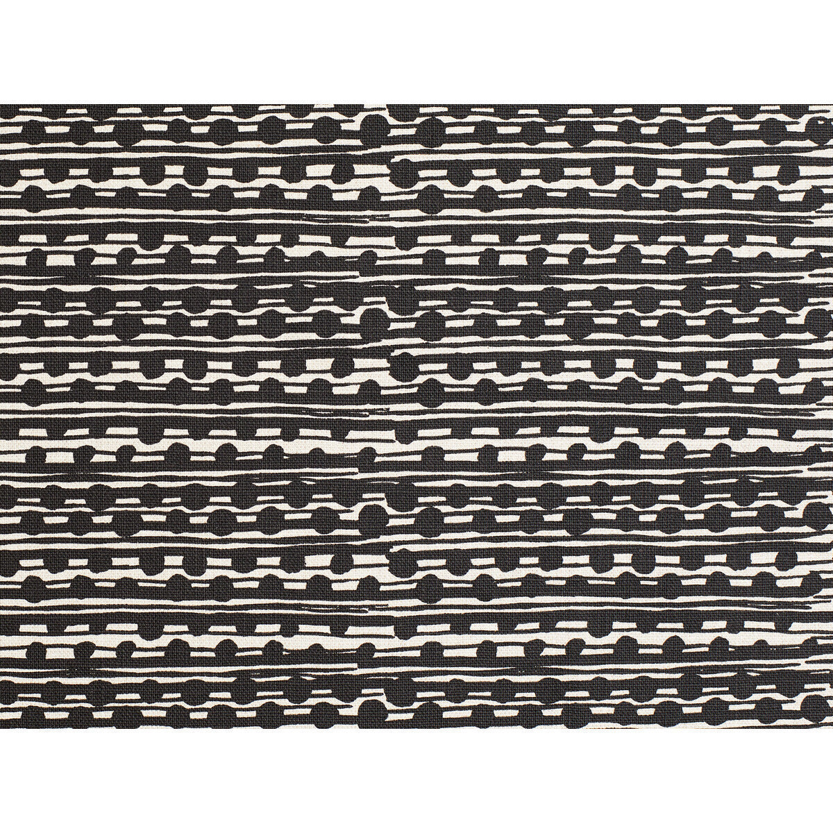 ccf-231481160-gamal-blacknatural-caroline-cecil-textiles - CAROLINE CECIL TEXTILES Fabric