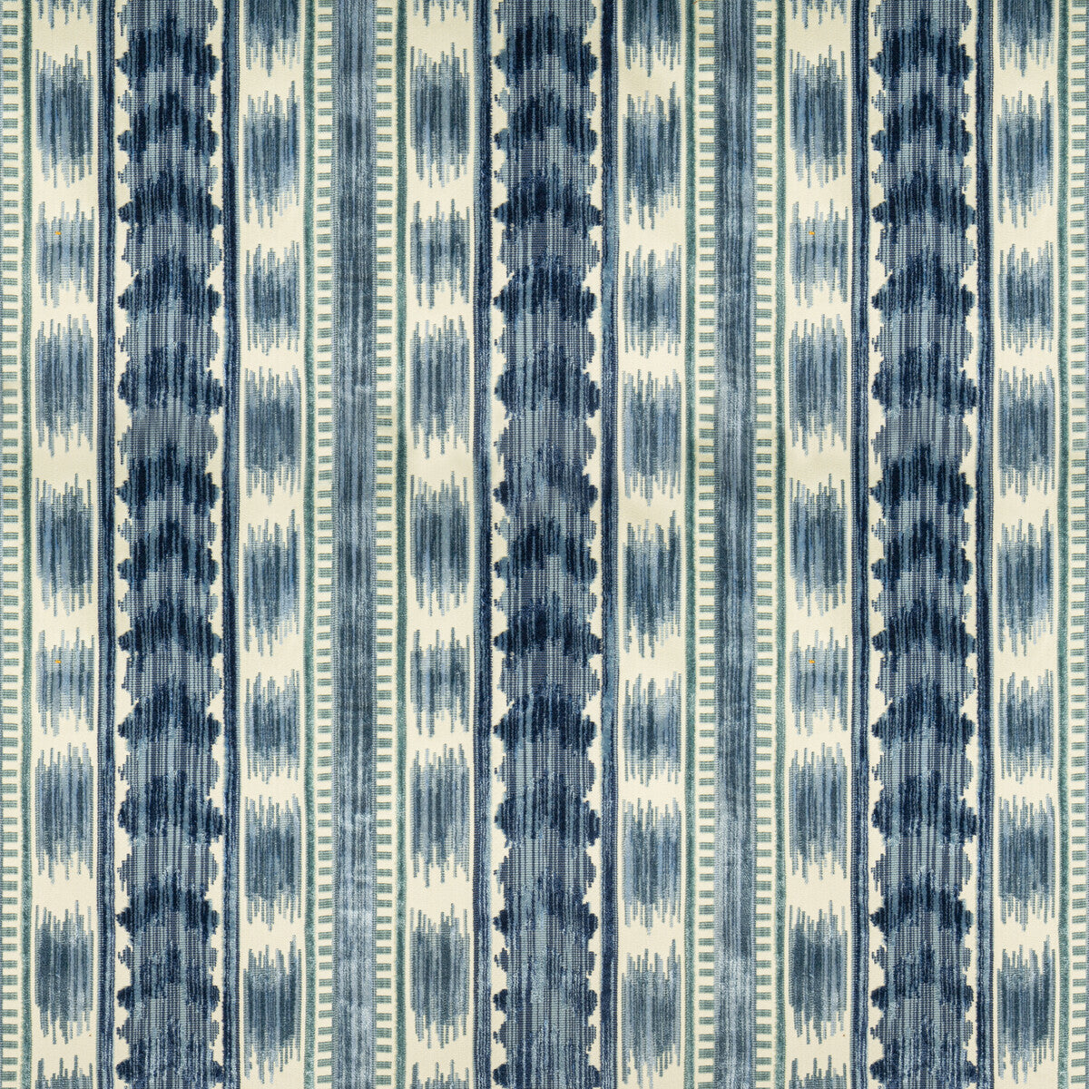 80201175150-bayeaux-velvet-blue-brunschwig-fils - BRUNSCHWIG & FILS Fabric