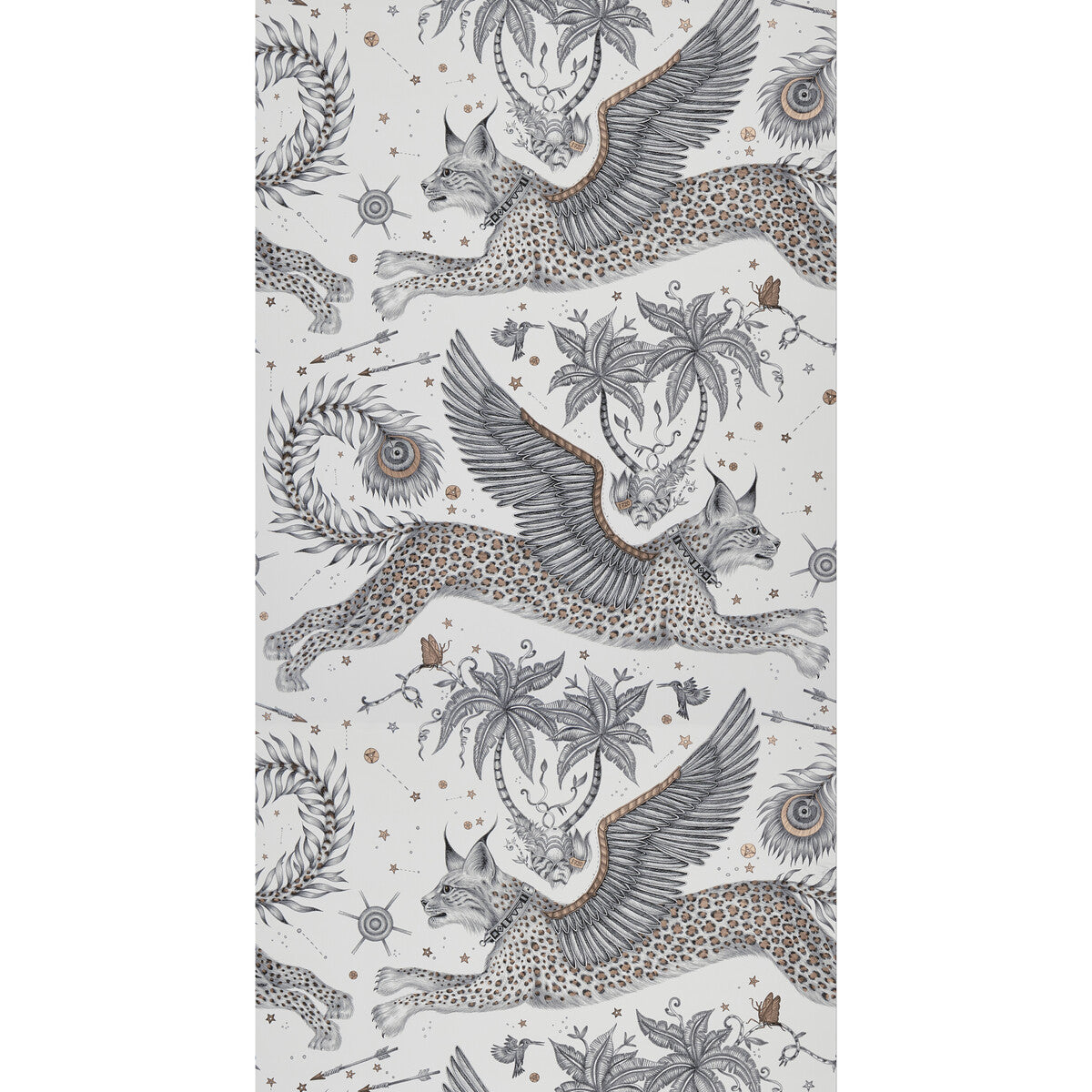 w011804cac0-lynx-nude-clarke-and-clarke - CLARKE AND CLARKE Wallpaper