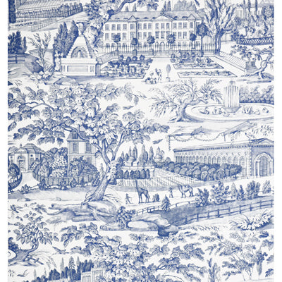 br-695042220-zarafa-blue-brunschwig-fils - BRUNSCHWIG & FILS Wallpaper