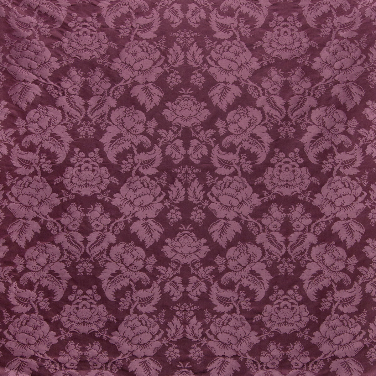 br-810359090-moulins-damask-eggplant-brunschwig-fils - BRUNSCHWIG & FILS Fabric