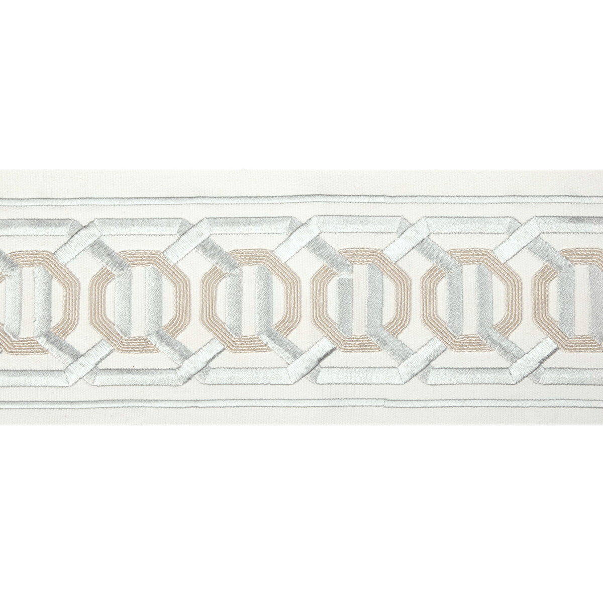 t30841110-octagon-wide-tape-silver-kravet-couture - KRAVET COUTURE Trim