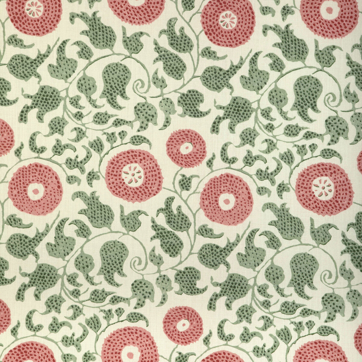 2020204730-eldora-print-leafrose-lee-jofa - LEE JOFA Fabric