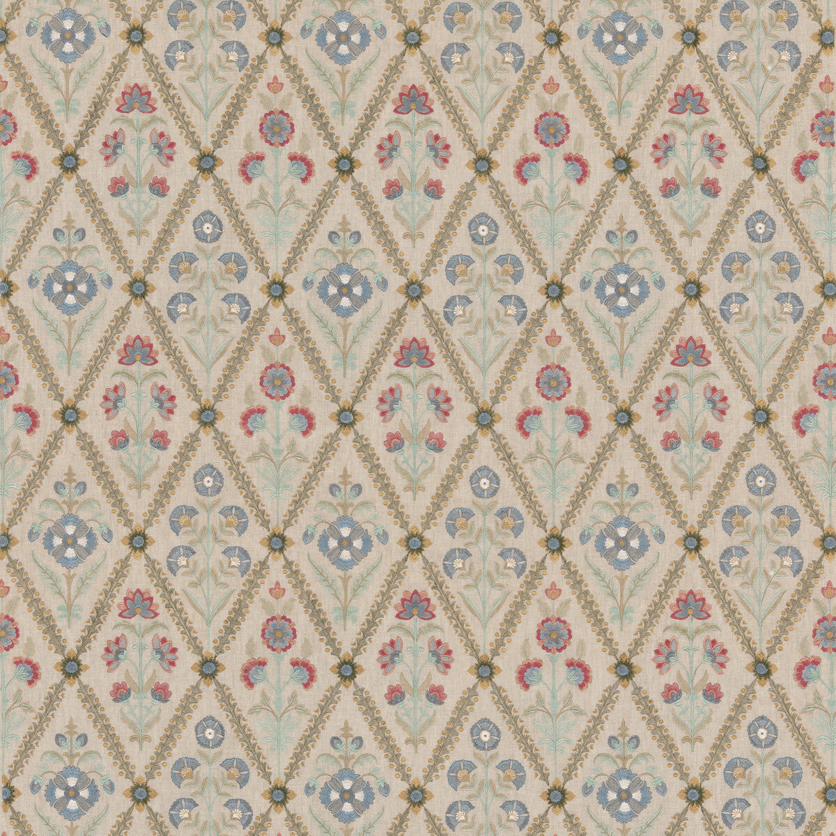 bf1099820-perrycroft-redgreen-g-p-j-baker - G P & J BAKER Fabric