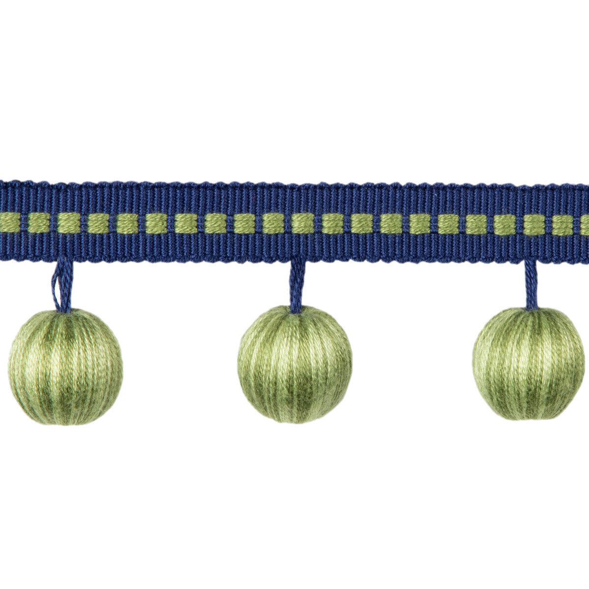 t80201035030-claude-ball-fringe-navy-brunschwig-fils - BRUNSCHWIG & FILS Trim