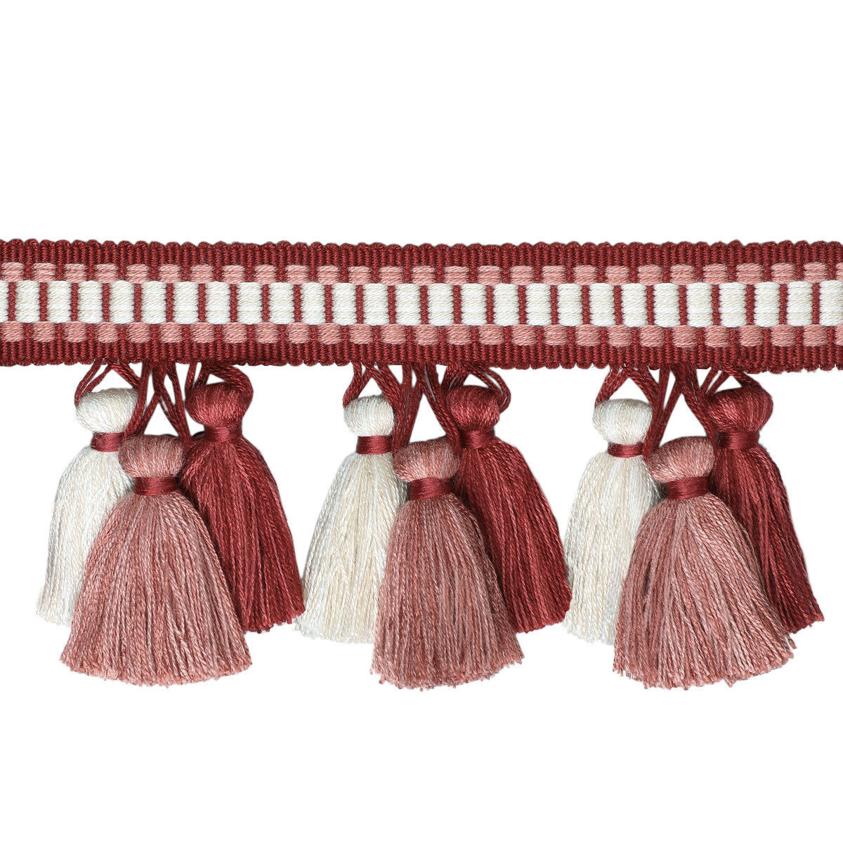 t8020100190-andre-tassel-fringe-red-brunschwig-fils - BRUNSCHWIG & FILS Trim