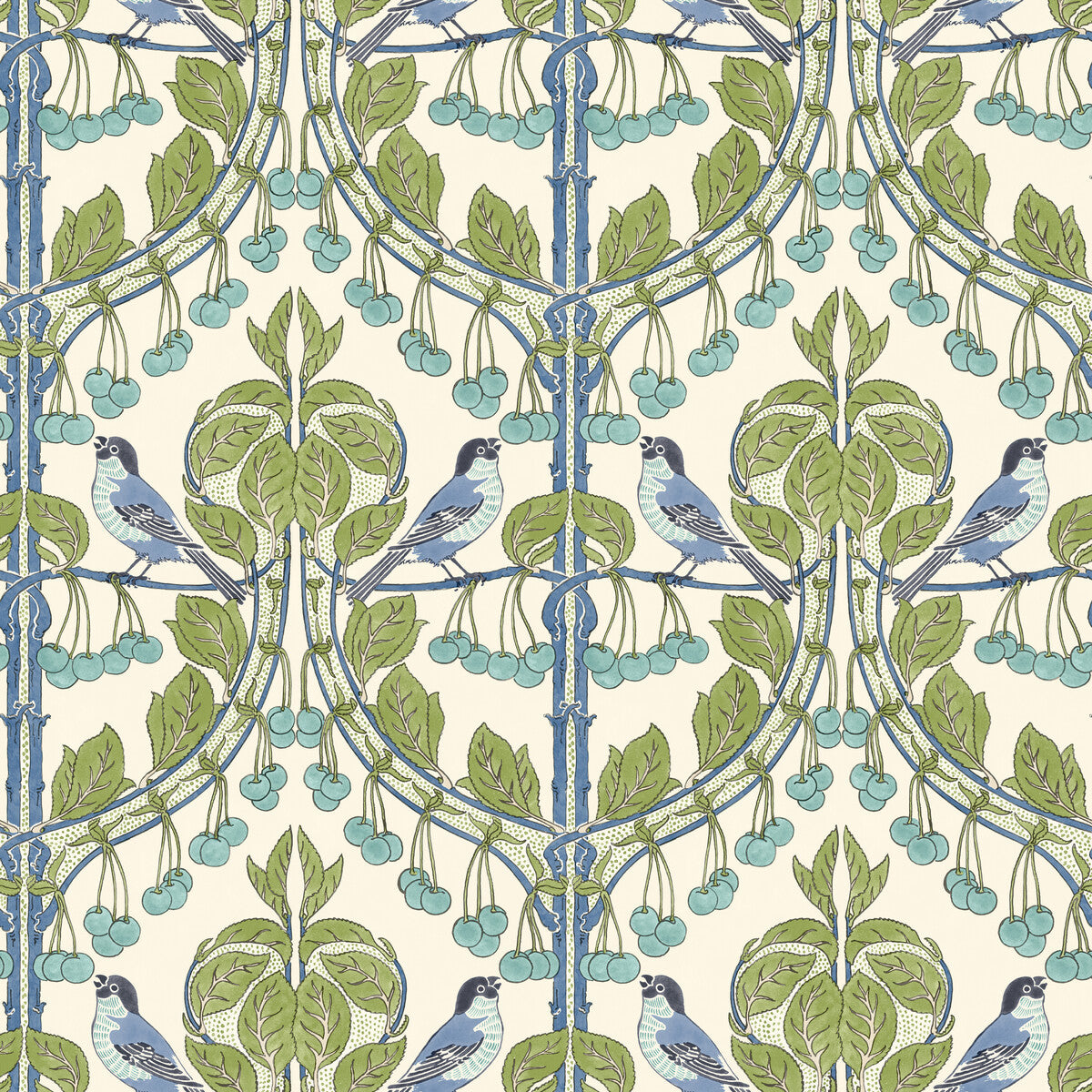 bw4510020-birds-cherries-greenblue-g-p-j-baker
