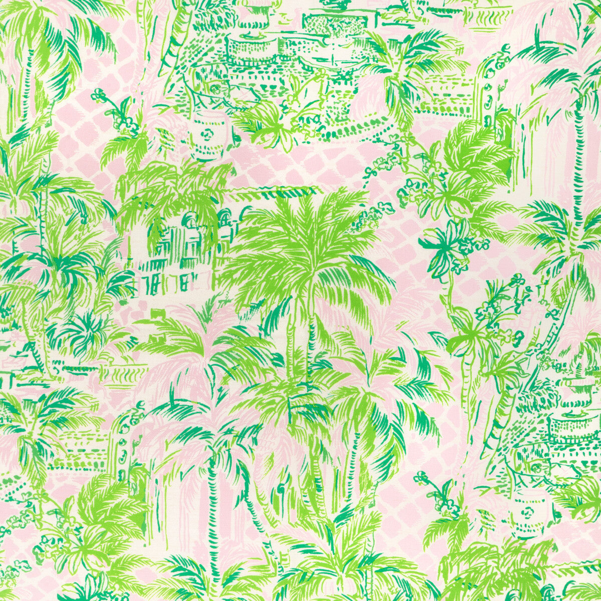 2025113730-palm-beach-pinkgreen-lee-jofa - LEE JOFA Fabric